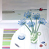 'Agapanthus & St. Ives' by Gemma Pearce